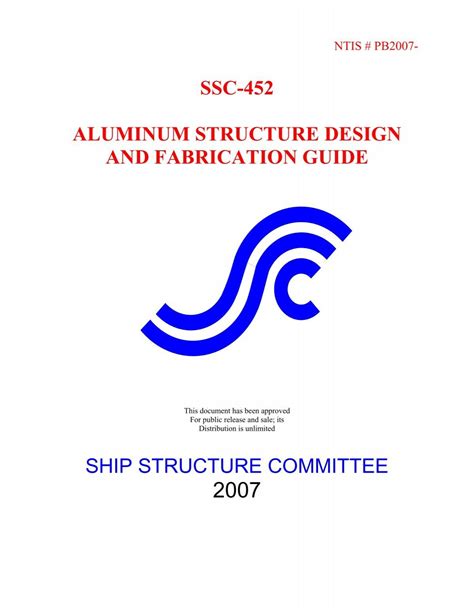 ssc-452 aluminum structure design and fabrication guide|List of SSC Reports .